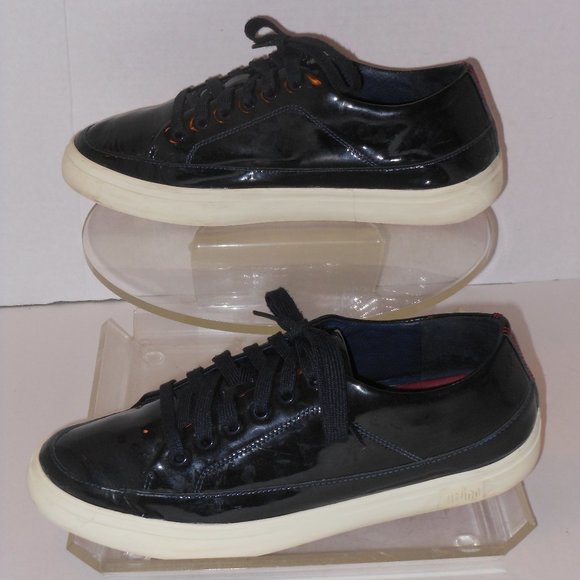 FLIP FLOP PATENT LEATHER SHOES SIZE 10 MEDIUM - Picture 5 of 5